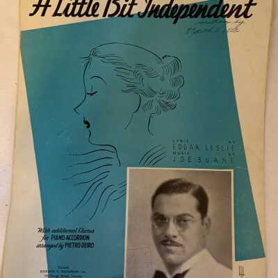 'A Little bit Independent' Sheet Music