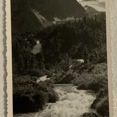 'Falls on Mud Creek... July 1944'