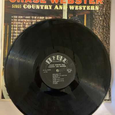 'Chase Webster; Country and Western' Record