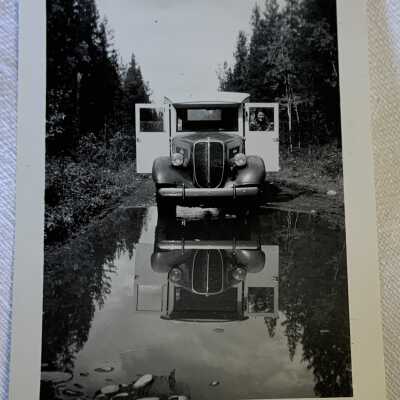 ‘S.S. Mission Van up Kispiox Valley Aug. 1944’