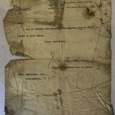 'Pre-Emption Record'