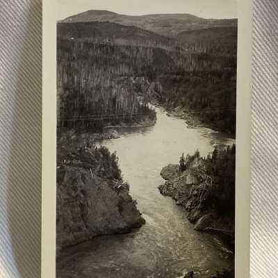 'Hagwilget Canyon from Bridge looking North'