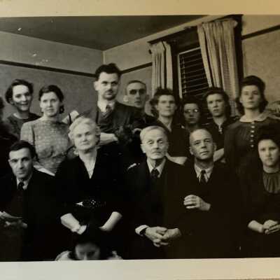 ‘Christmas Party, Nurses’ Home - Hazelton Christmas 1943’