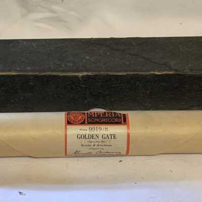 'Golden Gate' Player Piano Roll