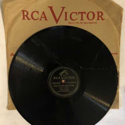 'Chi-Baba Chi-Baba; When You Were Sweet Sixteen' Gramophone Record
