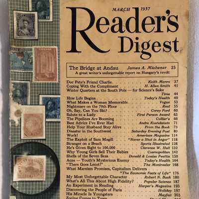 'Reader's Digest March 1957'