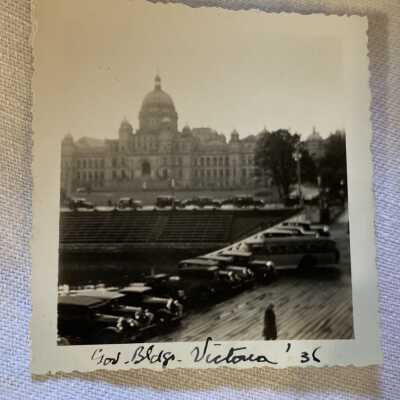 'Gov Bldg Victoria '36'