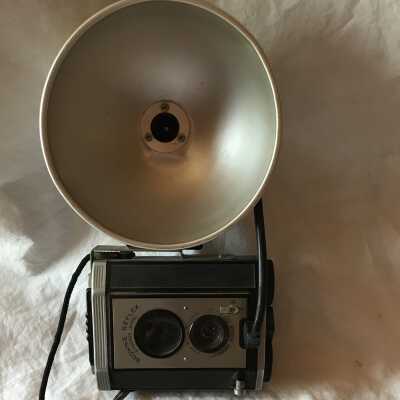 'Brownie Reflex Synchro Model' Camera with Flash
