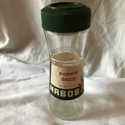 ‘Nabob Poppy Seed’ Jar