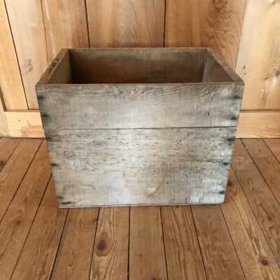 'Crown Scotch' Wooden Box