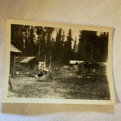 'Rosswood Telegraph Cabin 1924'