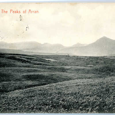 'The Peaks of Arran' 1904