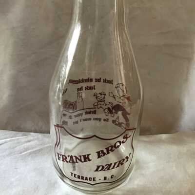 Milk Bottle with Cap