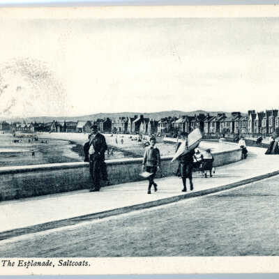 'The Esplanade, Saltcoats' 1904