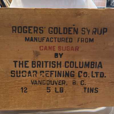 'Rogers' Golden Syrup' Box