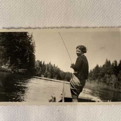 'Fishing in Lakelse River'