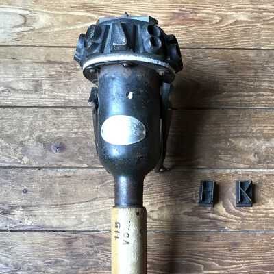 Electric Log Marking Hammer