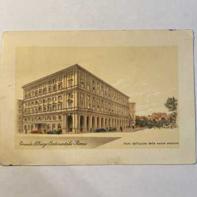 'Grande Albergo Continentale Roma'