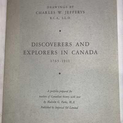 'Discoverers and Explorers in Canada'