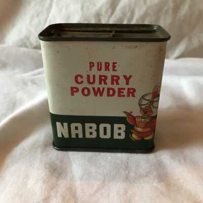'Nabob Pure Curry Powder' Tin