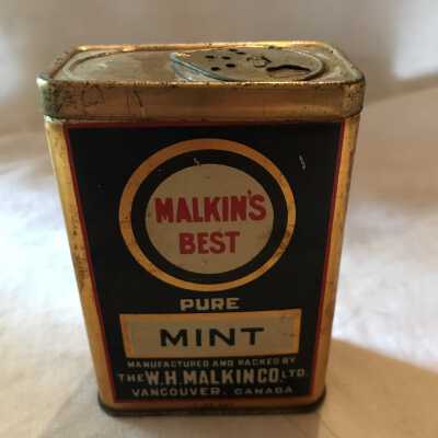 'Malkin's Best Mint' Tin