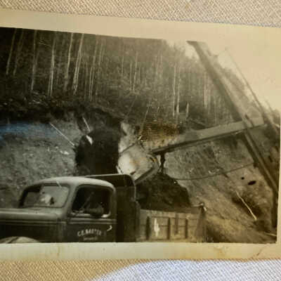 Excavator Digging