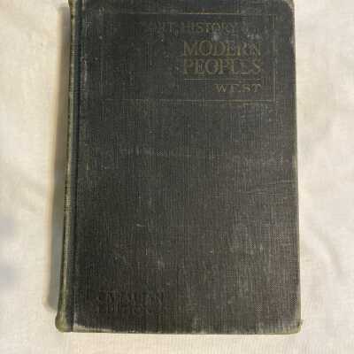 'A Short History of Modern Peoples'