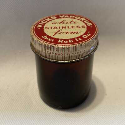 'Vicks Vaporub' Jar