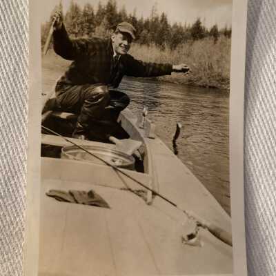 Man Fishing