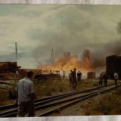 Pohle's Mill Fire, Slide
