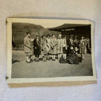 Group of Women at Terrace Station