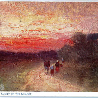 'Sunset on the Common' 1904