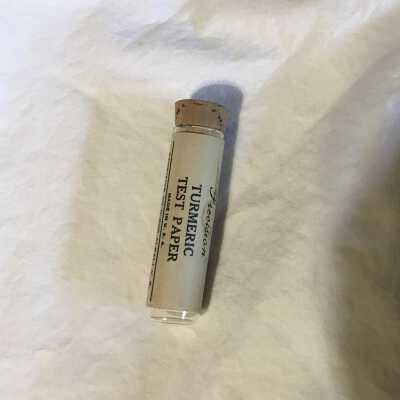 'Turmeric Test Paper'