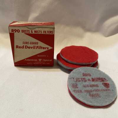 'Sure-Guard Red Devil Filters' Filter Box