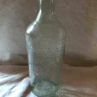 'Scott's Emulsion Cod Liver Oil' Bottle