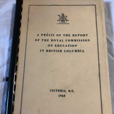 ‘A Précis of the Report....’