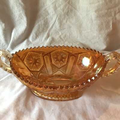 Carnival Glass Dish