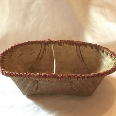 Birch Bark Basket