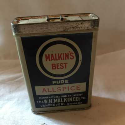 'Malkin's Best Allspice' Tin