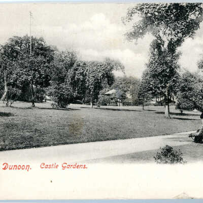 'Dunoon Castle Gardens' 1904