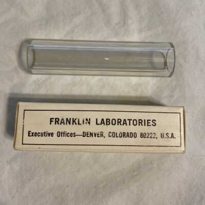 'Franklin Laboratories' Syringe Barrel