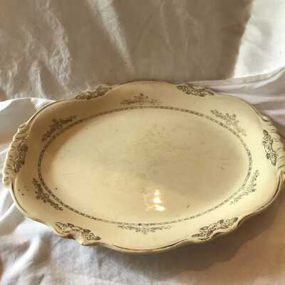 'Homer Laughlin Virginia Rose' Platter