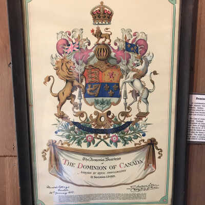 'The Dominion of Canada' Framed Picture