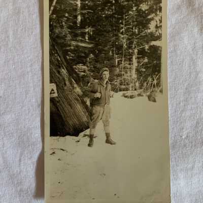 Man with Backpack