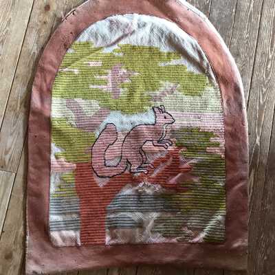 Squirrel Rug