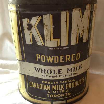 'Klim Powdered Whole Milk' Can