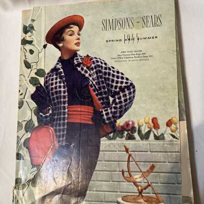 'Simpsons-Sears Spring and Summer 1955'