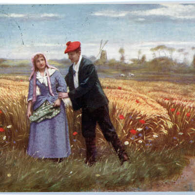 'Illustrated Songs. "Comin' Thro' the Rye" 1903
