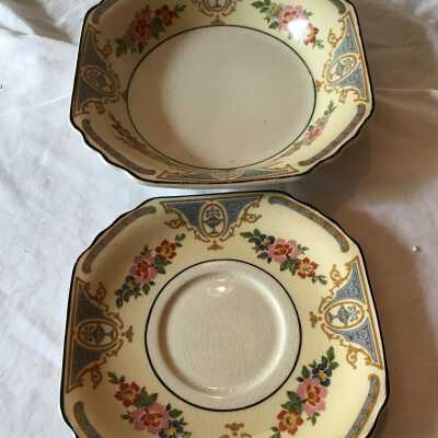 Bowl and Saucer