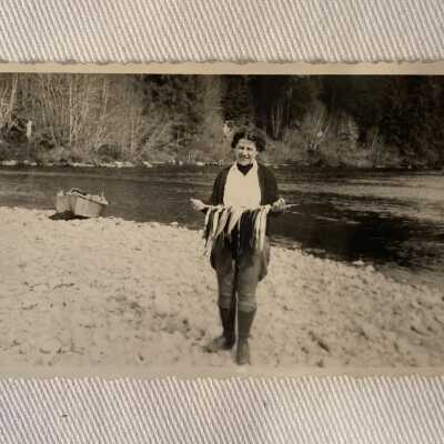 Woman with Fish